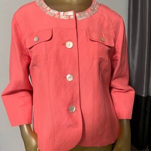 Ruby Rd. with Mother of Pearl Accents Size 16